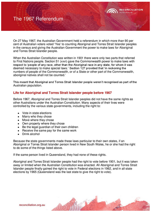 Front page of the 1967 Referendum pdf.